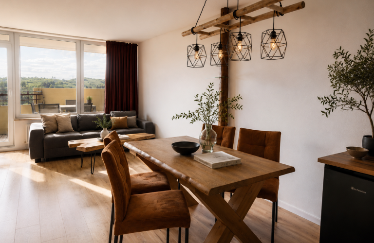 Ferienwohnung Bergnest Panorama, mit Schwimmbad und Sauna