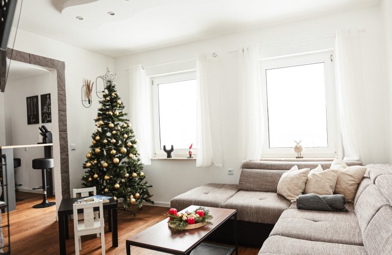 Ferienhaus Das Haus am Wald, mit Fass Sauna