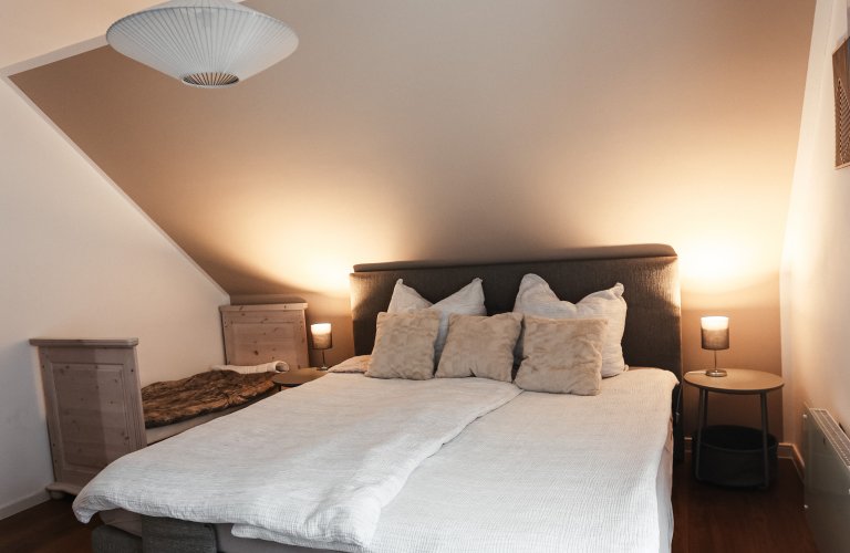 Ferienhaus Das Haus am Wald, mit Fass Sauna