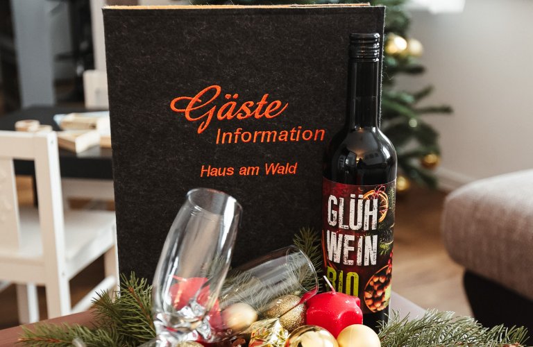 Ferienhaus Das Haus am Wald, mit Fass Sauna