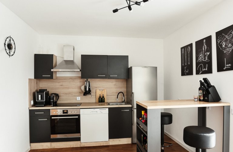 Ferienhaus Das Haus am Wald, mit Fass Sauna