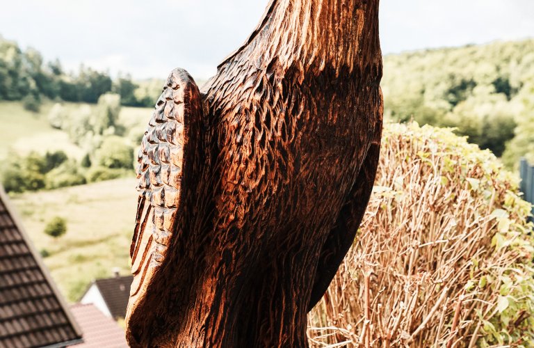 Ferienwohnung Ferienwohnung Morgentau, mit großem Garten und Aussicht