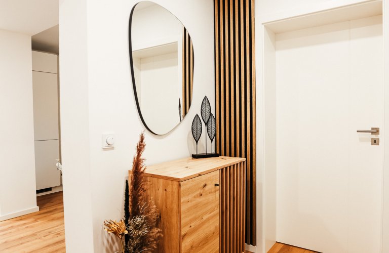 Ferienwohnung Ferienwohnung Morgentau, mit großen Garten und Aussicht