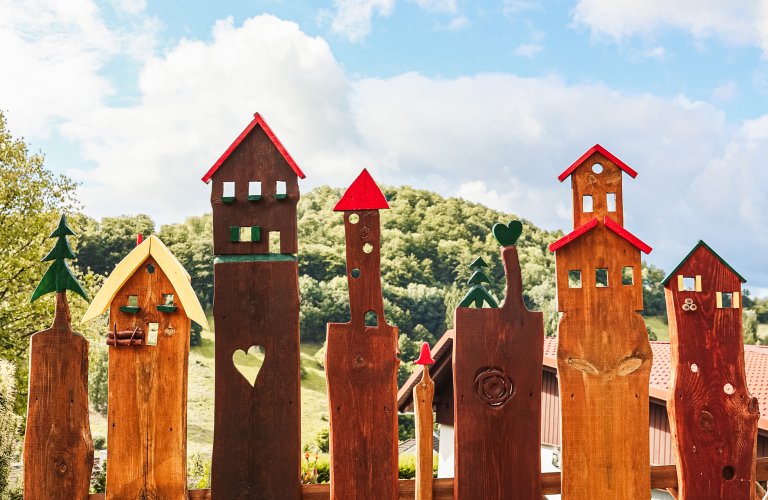Ferienwohnung Ferienwohnung Morgentau, mit großem Garten und Aussicht
