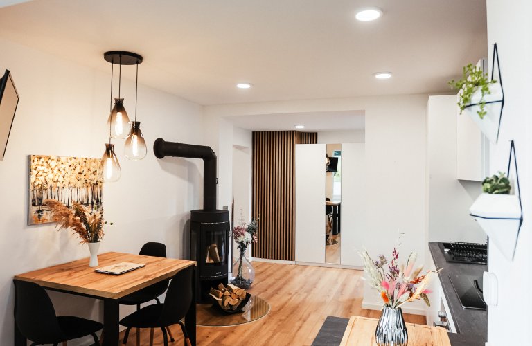 Ferienwohnung Ferienwohnung Morgentau, mit großen Garten und Aussicht