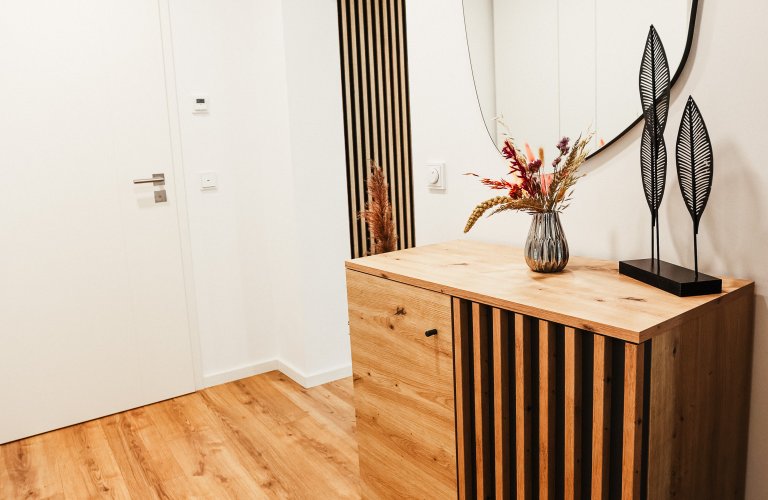 Ferienwohnung Ferienwohnung Morgentau, mit großen Garten und Aussicht