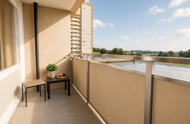 Ferienwohnung Morgennebel Lodge, mit Schwimmbad und Sauna